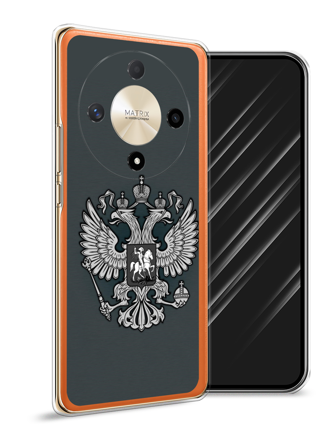 

Чехол Awog на Honor X9B "Герб России серый", 6122550-1