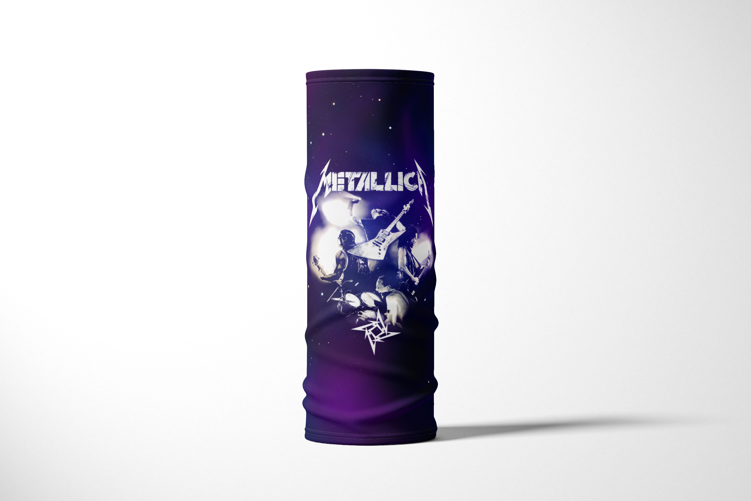 

Бандана / Бафф / Снуд-трансформер / Рок / Metallica, Черный;фиолетовый, BBuffVM_VM1422149