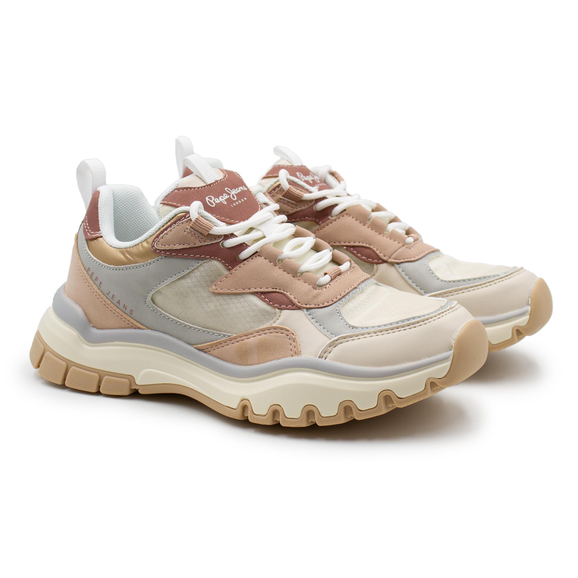 

Кроссовки женские Pepe Jeans London BANKSY LIGHT PLS31345 бежевые 38 EU, BANKSY LIGHT PLS31345