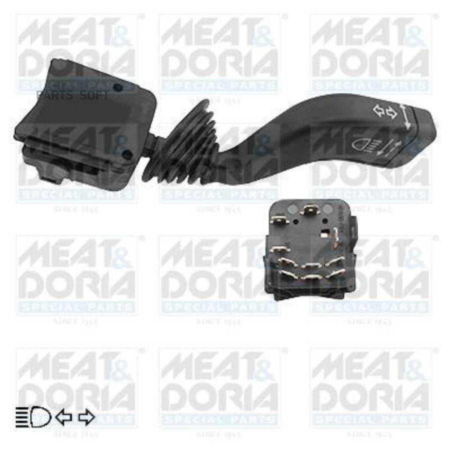 Переключатель подрулевой Opel Astra G/Vectra A/Vectra B 88>09 Meat Doria 23006