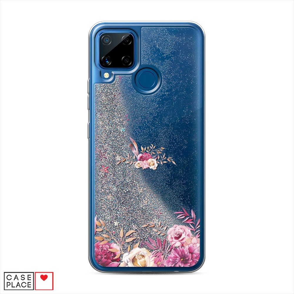 

Чехол Awog на Realme C15 "Нежные розовые цветы", Разноцветный, 255091-1