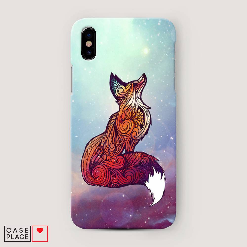 

Пластиковый чехол "Лиса 1" на Apple iPhone XS Max (10S Max), 11920-1
