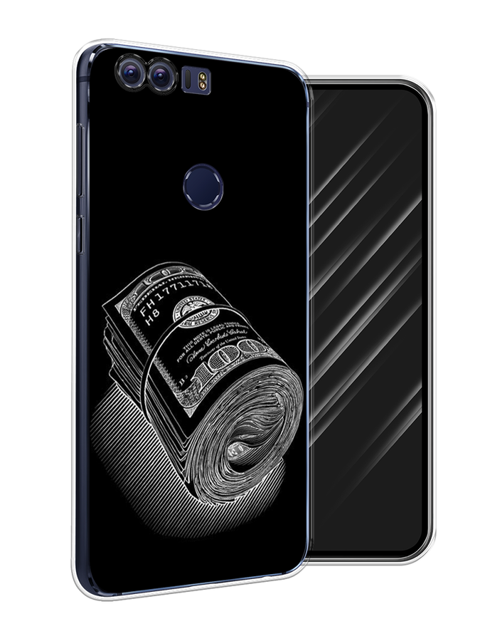 

Чехол Awog на Honor 8 "Кубышка денег", Разноцветный, 60950-5