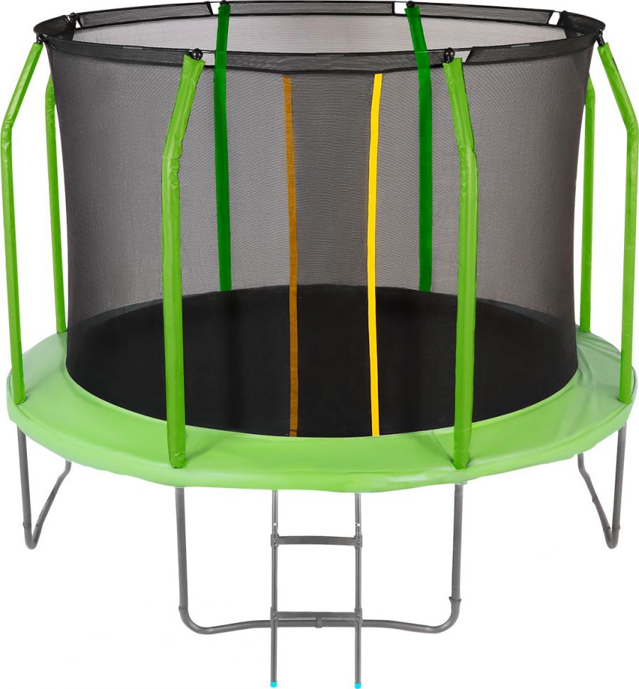 фото Jumpy батут с сеткой и лестницей jumpy premium 10ft (300 см) jumpy-premium-10-ft-green