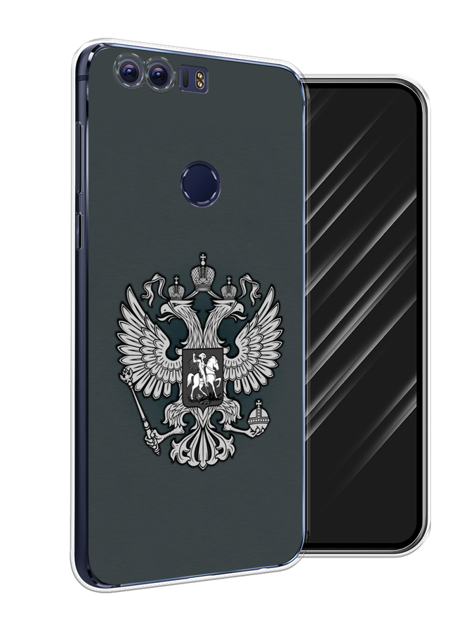 

Чехол Awog на Honor 8 "Герб России серый", Разноцветный, 60950-5