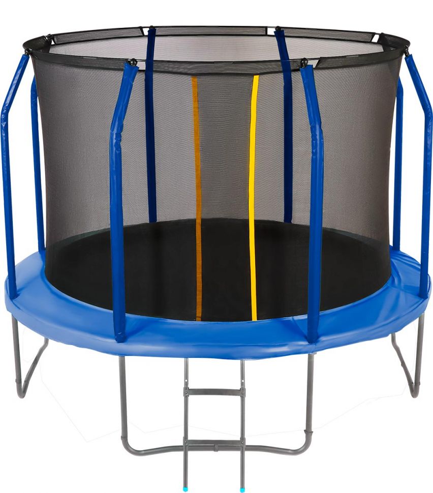 фото Jumpy батут с сеткой и лестницей jumpy premium 10ft (300 см) jumpy-premium-10-ft-blue