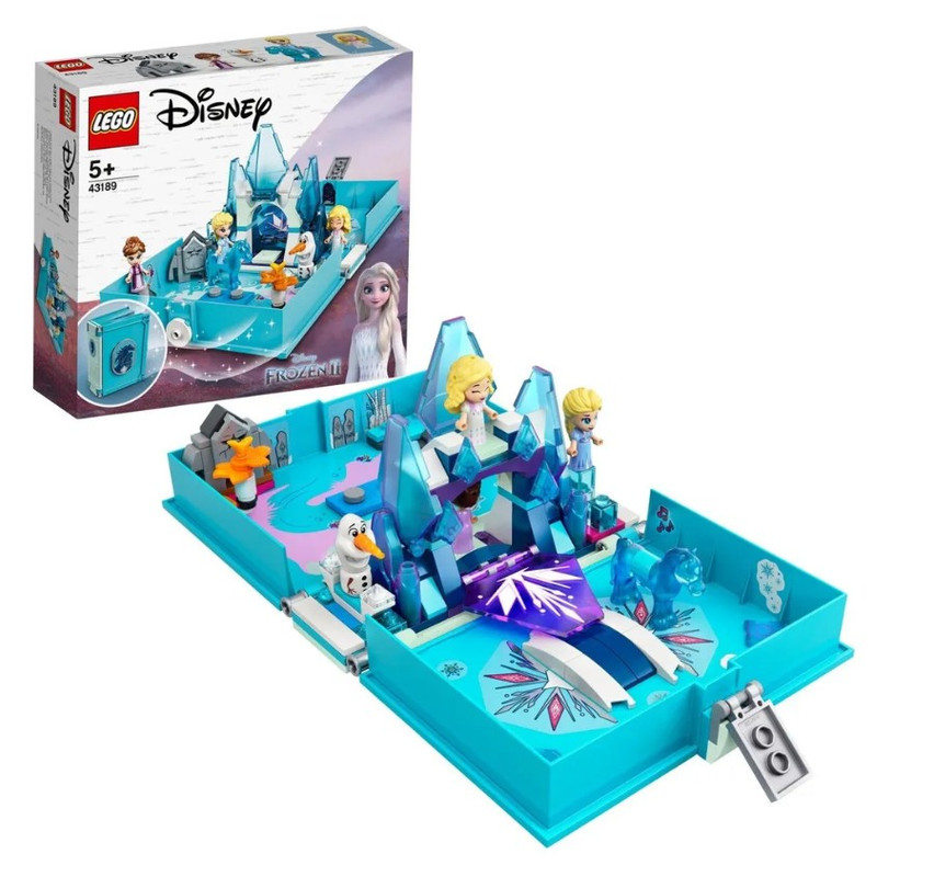 Конструктор LEGO Disney Frozen 43189 Книга сказочных приключений Эльзы и Нока pendulum magic in motion оракул маятник магия в движении маятник двусторонняя приборная панель книга