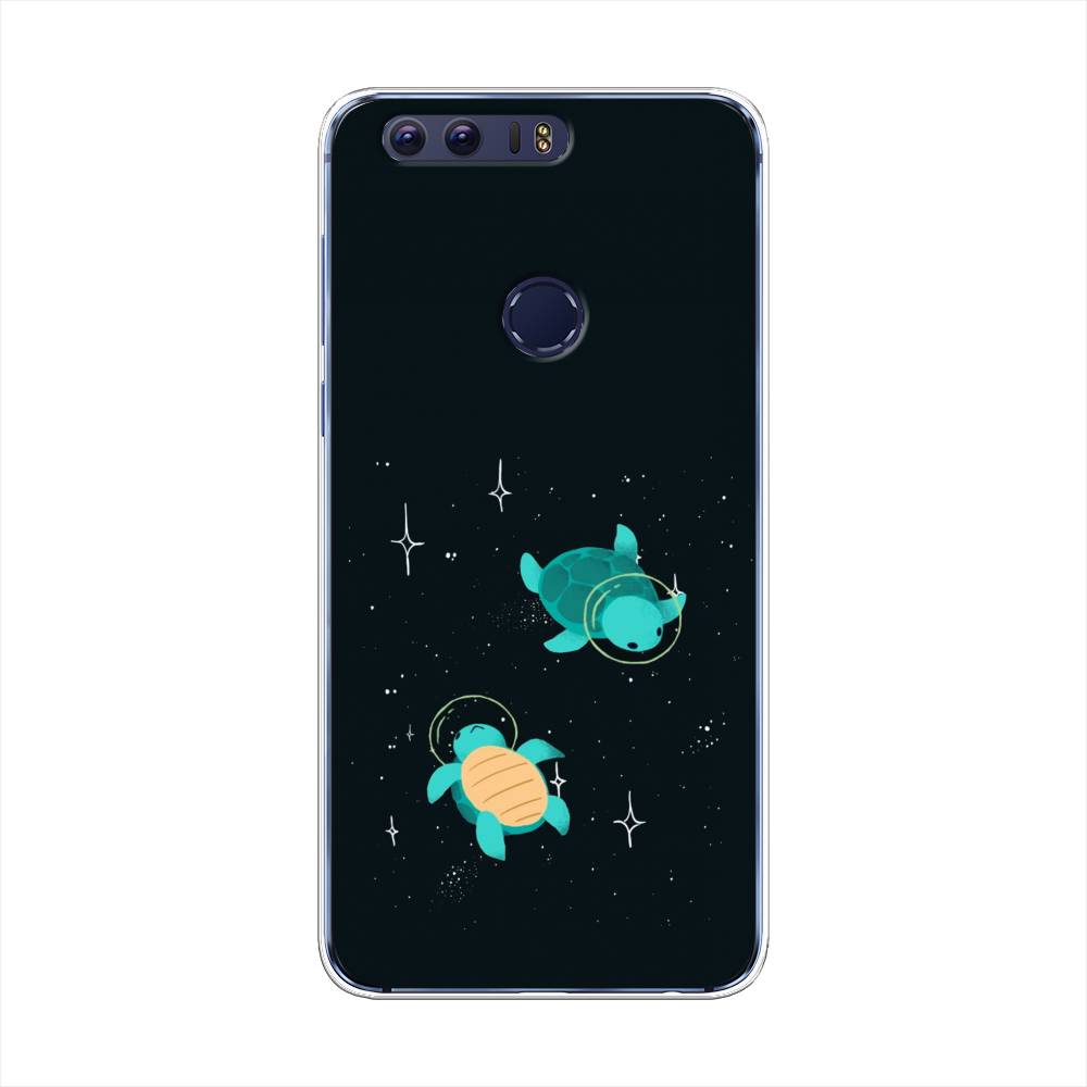 

Чехол Awog на Honor 8 "Черепашки космонавты", Разноцветный, 60950-4