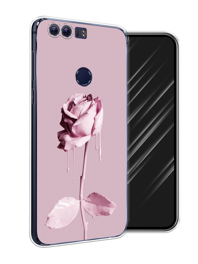 

Чехол Awog на Honor 8 "Роза в краске", Разноцветный, 60950-8