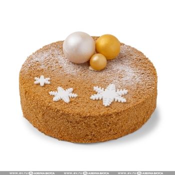 

Торт Азбука Вкуса Зимний медовик 910 г