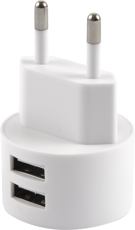 фото Зарядное устройство usams xtxlogt18mc05 с кабелем microusb white