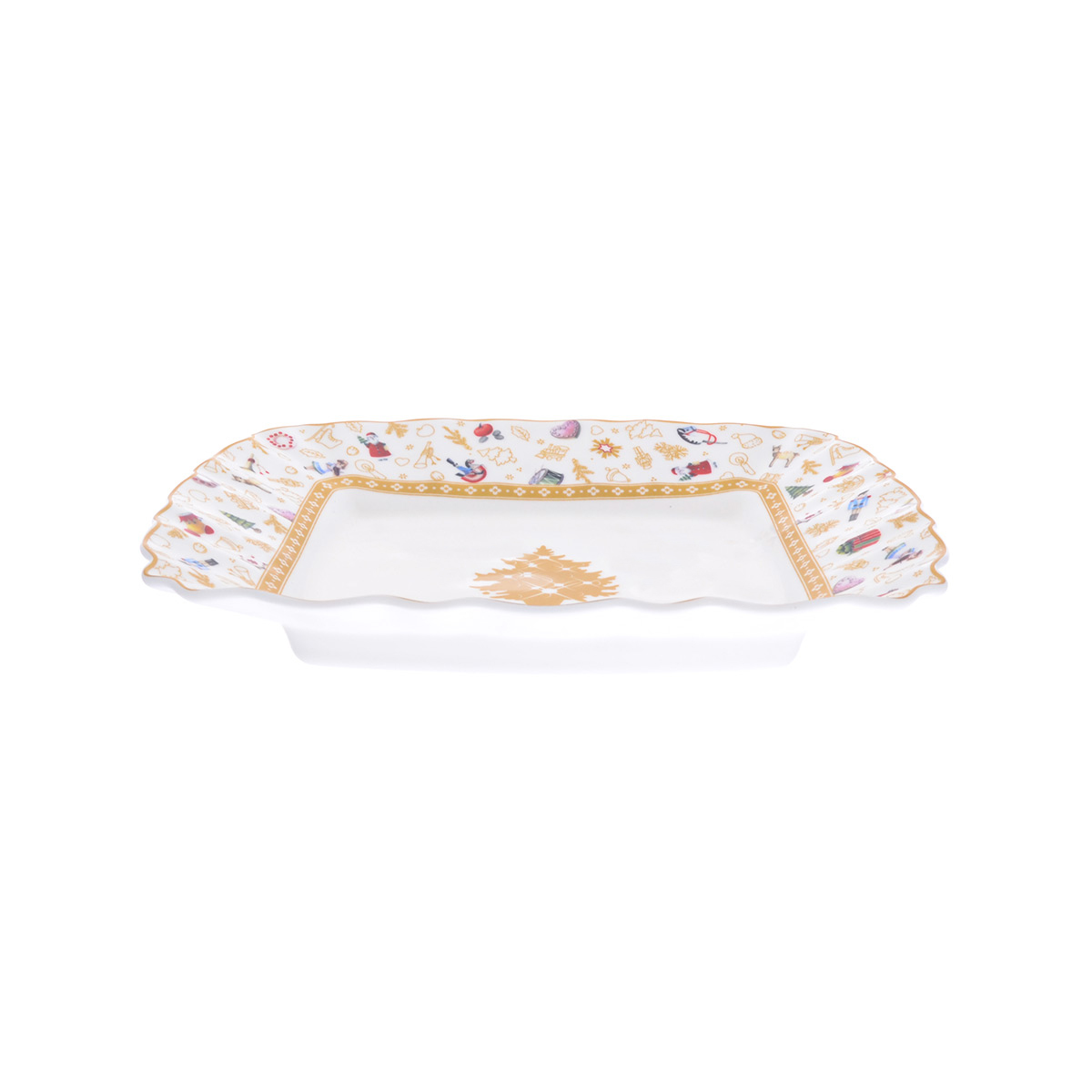 

Блюдо сервировочное квадратное Repast Toys yellow 22 см