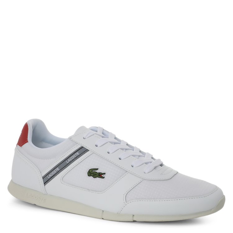 фото Кеды мужские lacoste cma0032 menerva sport 0722 1 белые 9.5 uk