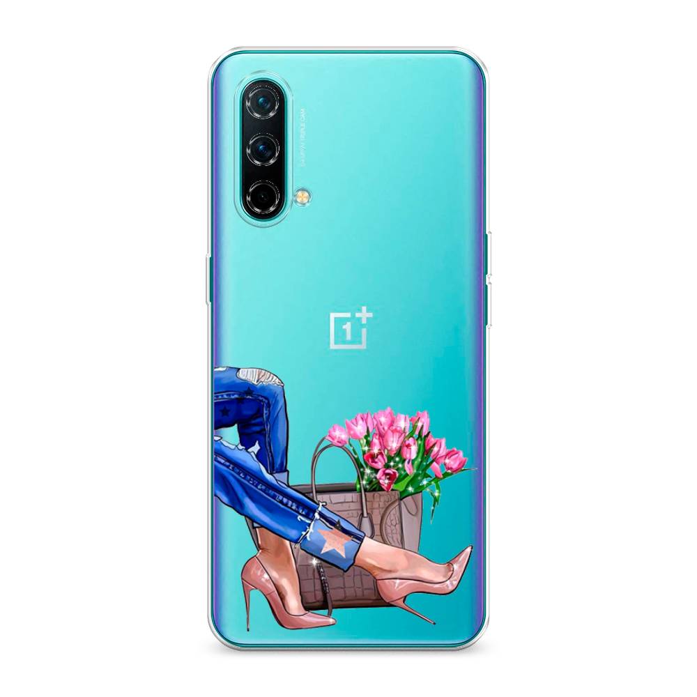 

Чехол Awog на OnePlus Nord CE / ВанПлас Nord CE "Каблучки", Голубой;коричневый;розовый, 151850-7