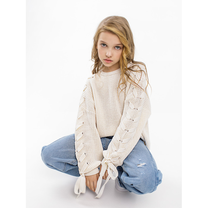 

Пуловер детский Amarobaby AB-OD21-KNITW2602, белый, 128, AB-OD21-KNITW2602