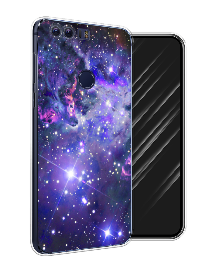 

Чехол Awog на Honor 8 "Яркая галактика", Разноцветный, 60950-4