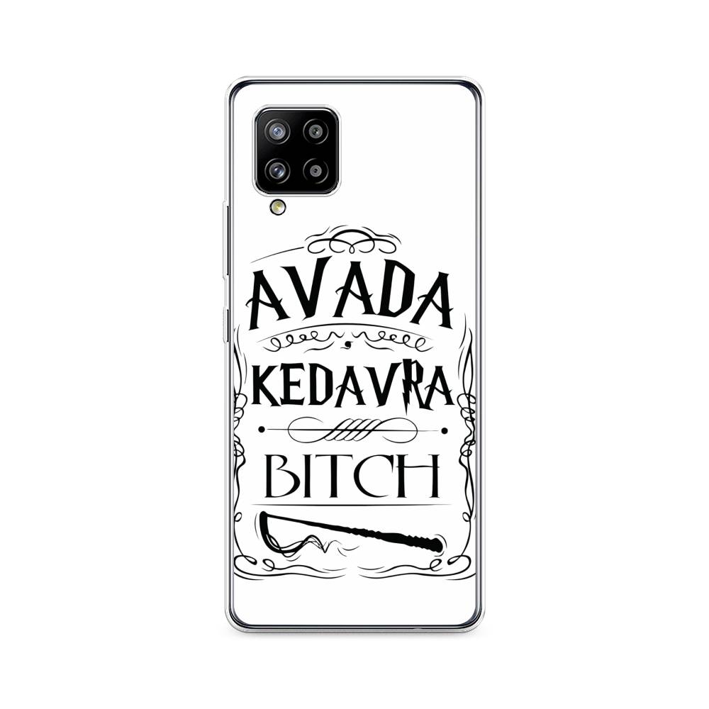 

Чехол на Samsung Galaxy A42 "Avada kedavra bitch", Белый;серый;черный, 2101750-6