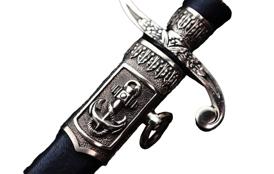 

Кортик офицерский образца 1912г. (Кортик офицерский морской), Серебристый
