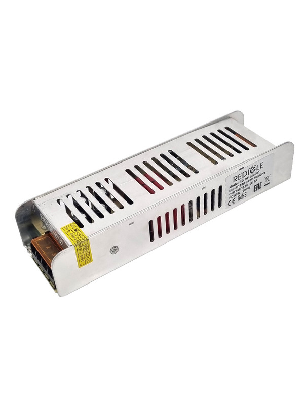 

Блок питания URM c защитой от короткого замыкания 220/12В 200Вт IP22 серебристый