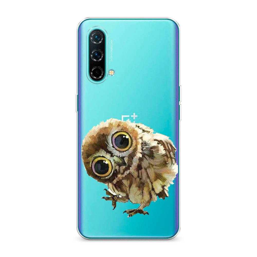 

Чехол Awog на OnePlus Nord CE / ВанПлас Nord CE "Любопытный совенок", Коричневый;белый;прозрачный, 151850-1