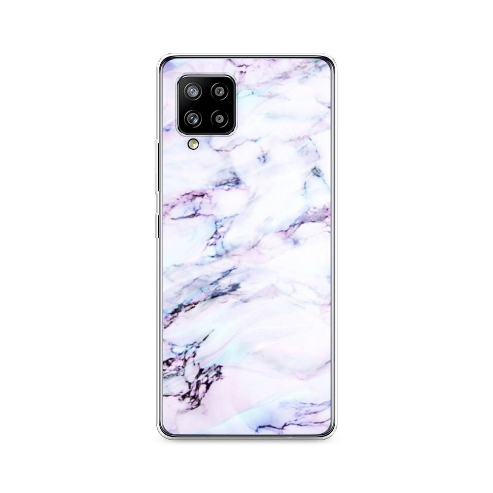 

Чехол на Samsung Galaxy A42 "Радужный мрамор", Серый;фиолетовый, 2101750-3