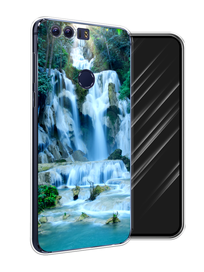 

Чехол Awog на Honor 8 "Водопад 8", Разноцветный, 60950-4