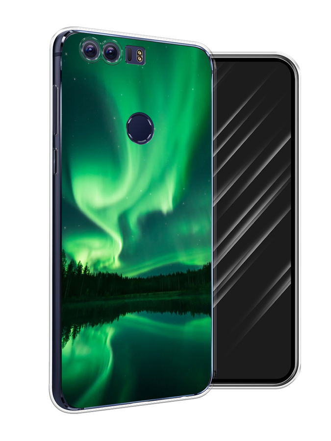 

Чехол Awog на Honor 8 "Ночные пейзажи 7", Разноцветный, 60950-4