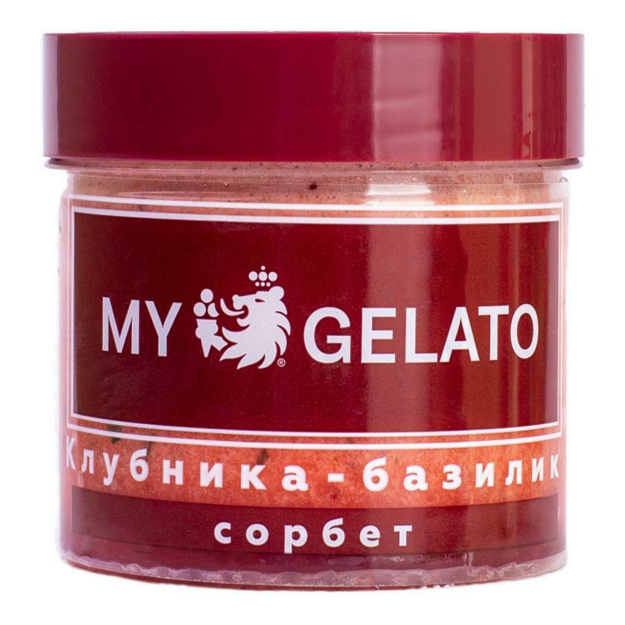 

Мороженое My Gelato Клубника-базилик 90 г