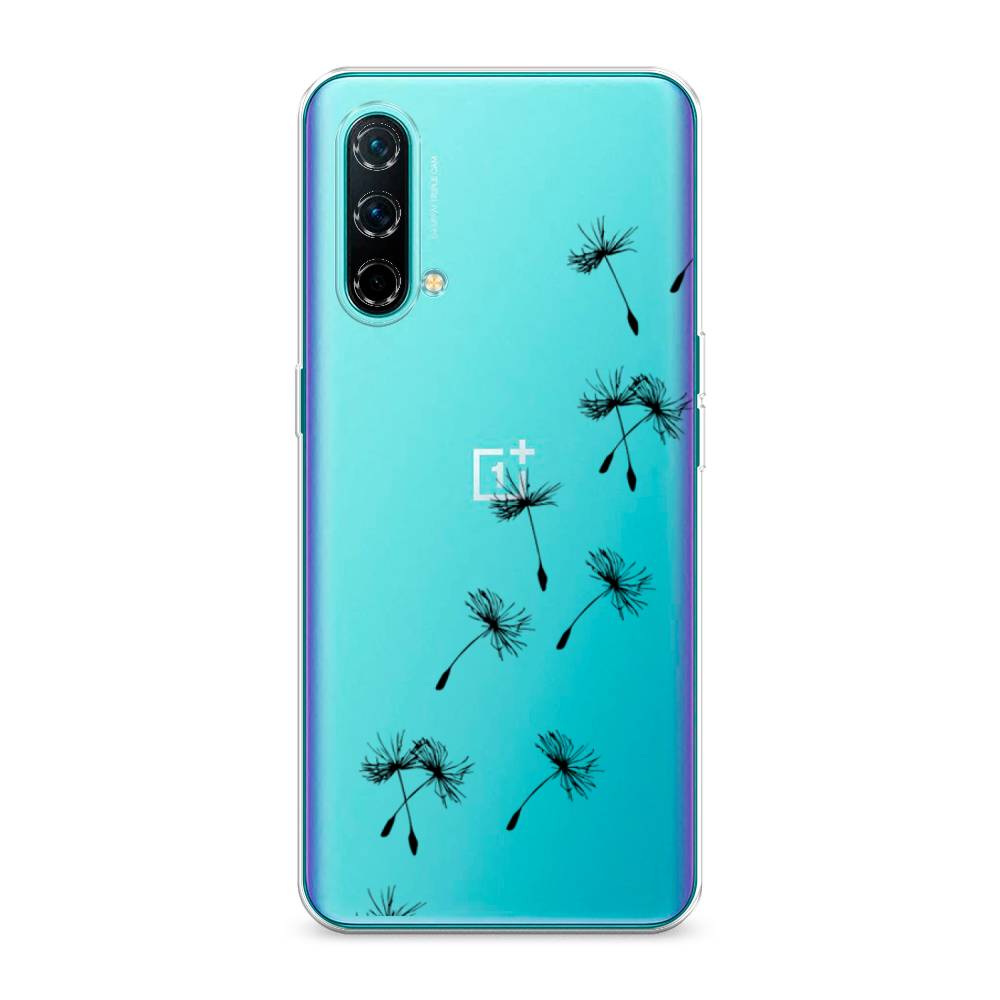 

Чехол Awog на OnePlus Nord CE / ВанПлас Nord CE "Летящие одуванчики", Черный, 151850-8