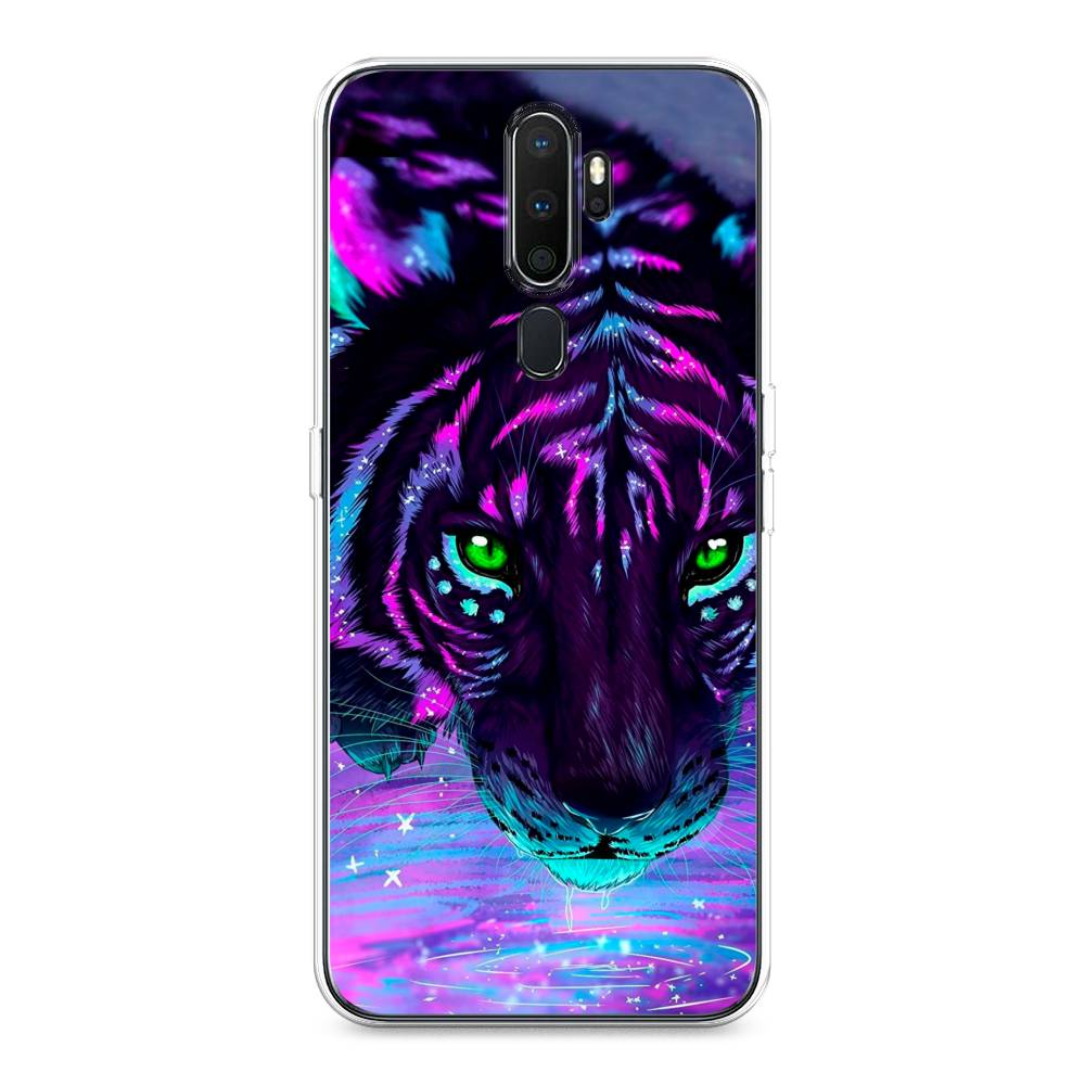 

Силиконовый чехол "Волшебный тигр" на Oppo A9 (2020), 251950-1