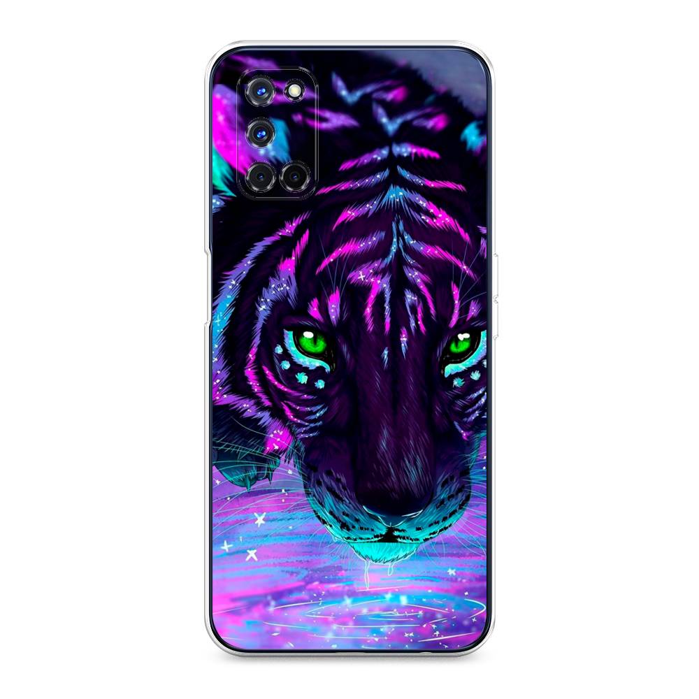 

Силиконовый чехол "Волшебный тигр" на Oppo A72, 253250-1