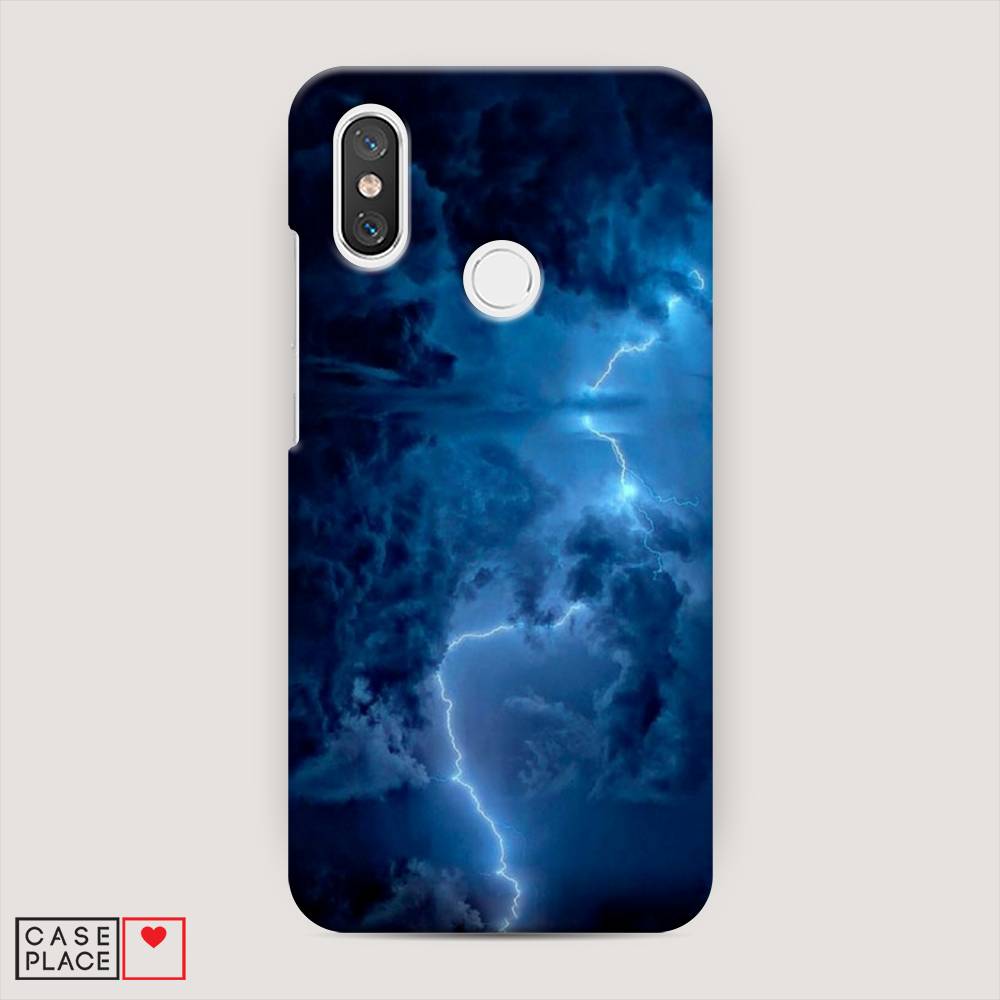 

Пластиковый чехол "Молния" на Xiaomi Mi 8, 33520-3