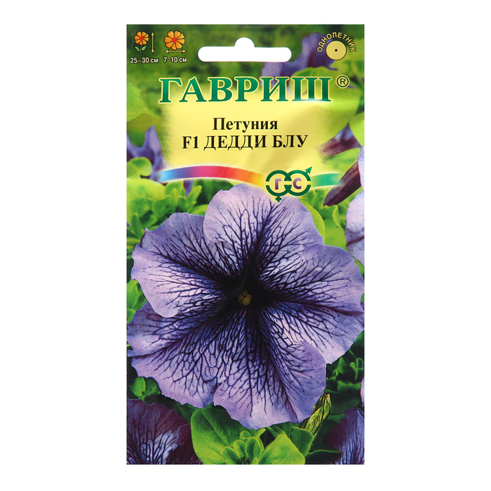 

Семена Петуния "Дедди Блу", F1, 7 шт. (2 шт.)