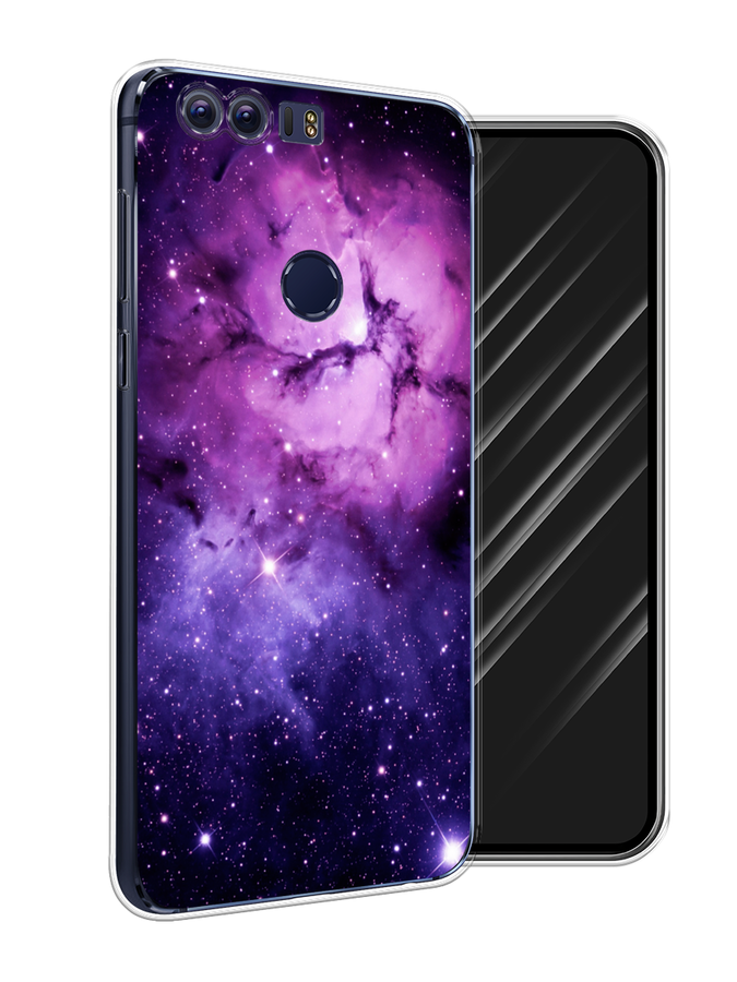 

Чехол Awog на Honor 8 "Космос 18", Разноцветный, 60950-4