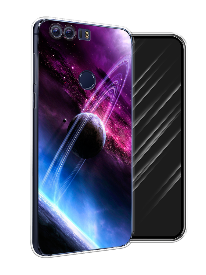 

Чехол Awog на Honor 8 "Космос 17", Разноцветный, 60950-4