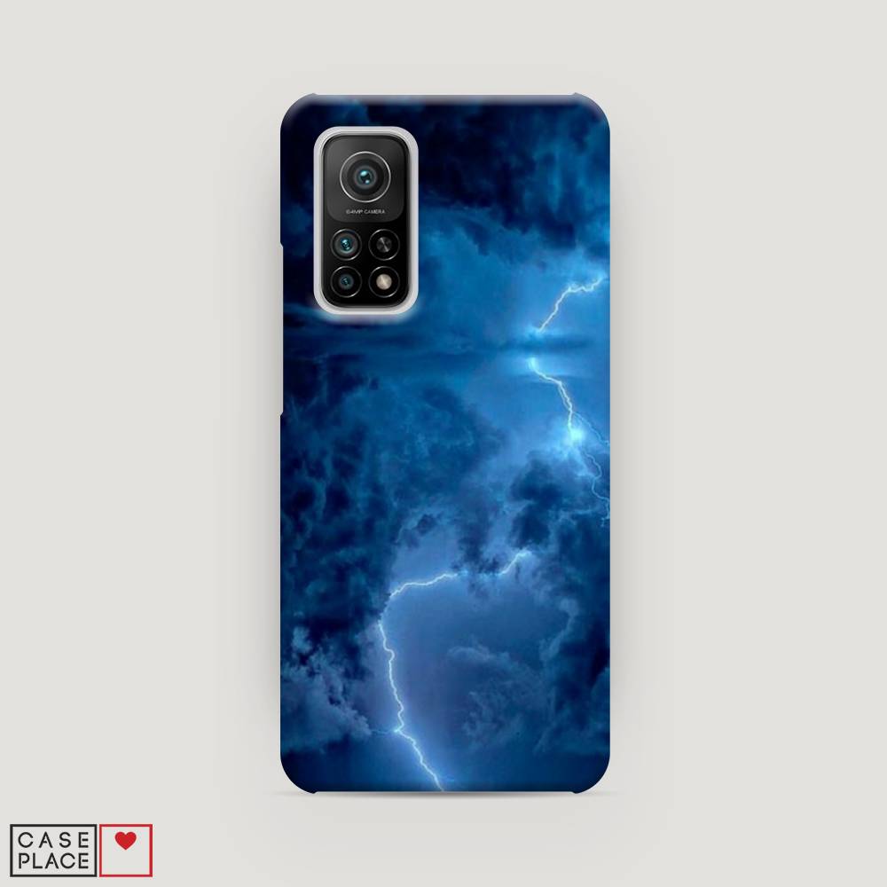 

Пластиковый чехол "Молния" на Xiaomi Mi 10T Pro, 37720-3
