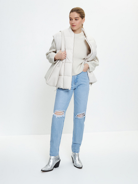 

Джинсы женские ZARINA 3224471771-101 синие L, 3224471771