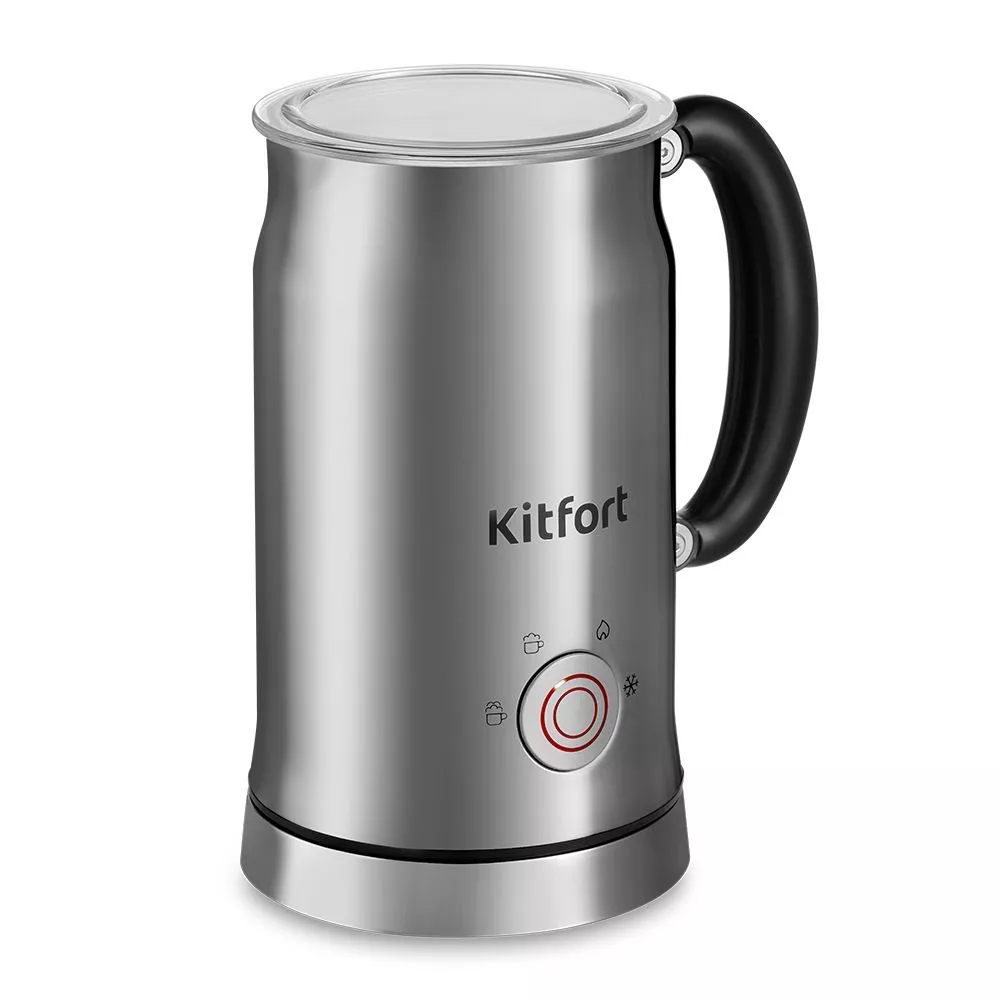 

Капучинатор Kitfort КТ-7111 серебристый, КТ-7111