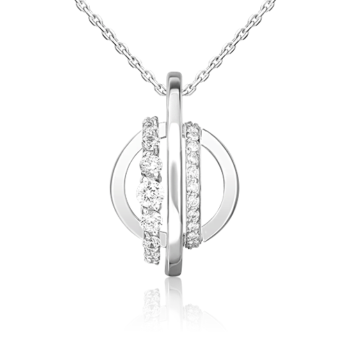 

Подвеска из серебра PLATINA jewelry 03-3427-00-401-0200_00, фианит, 03-3427-00-401-0200_00