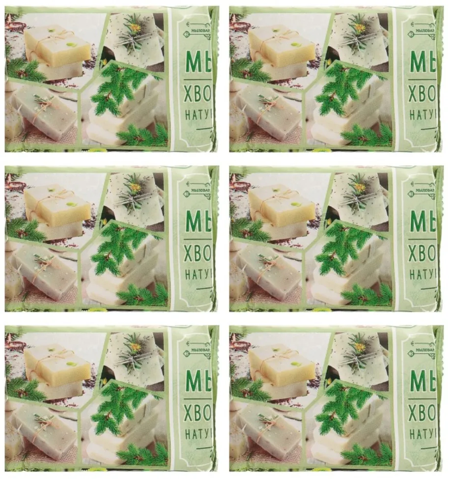 

Туалетное мыло МК Хвойное GRS62349s06 200 гр 6 шт