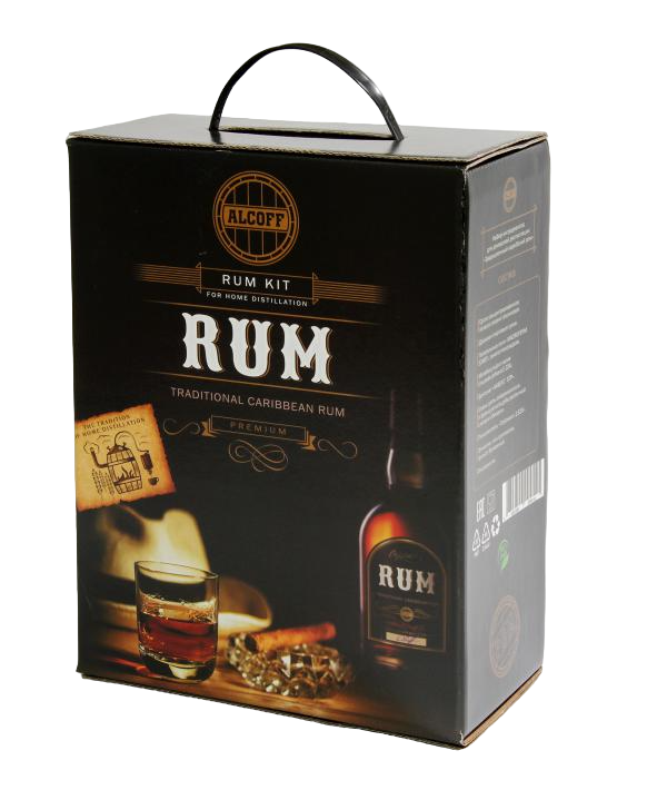 фото Набор ингредиентов для дистилляции alсoff premium "rum" (ром) alcoff