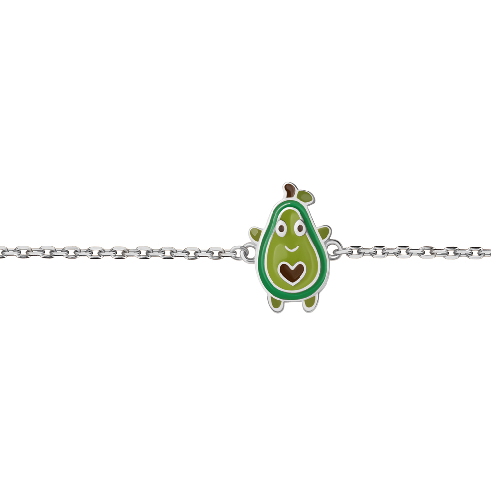 

Браслет из серебра с эмалью р. 15 Aquamarine 74677_925_р, 74677_925_р