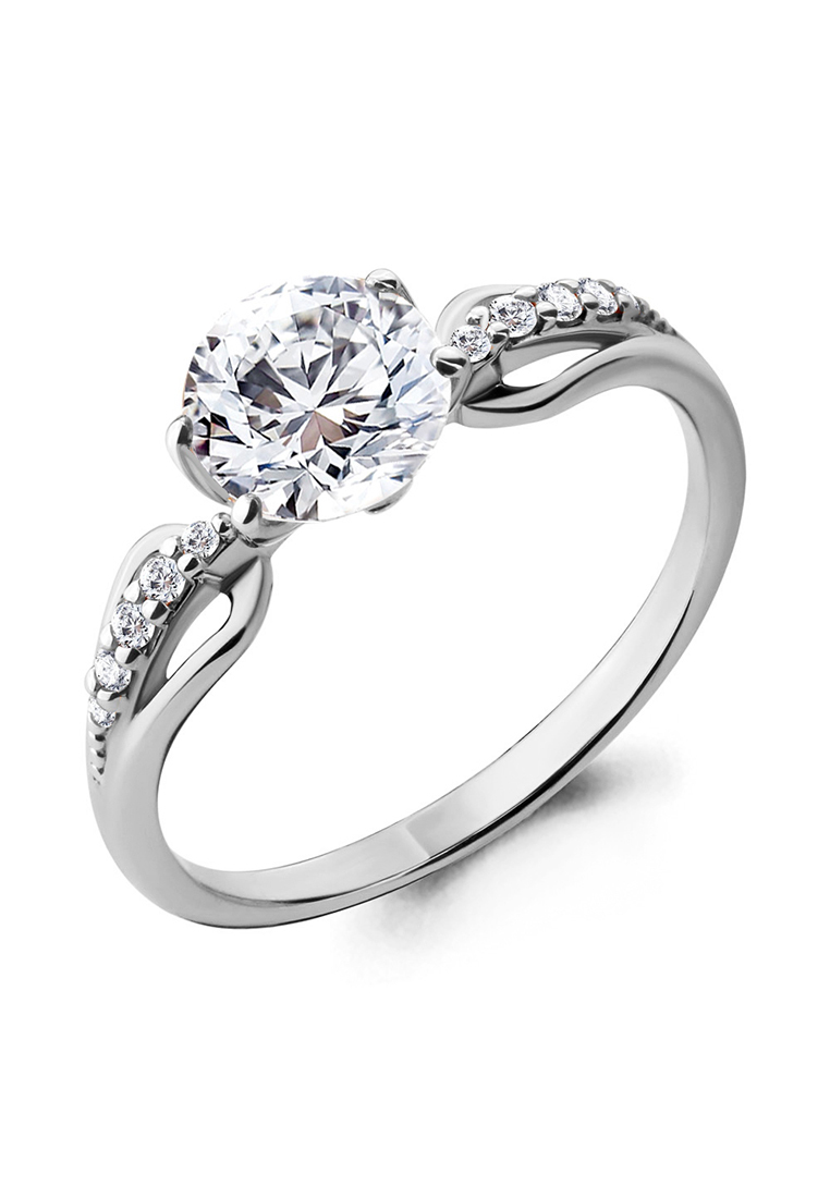 

Кольцо из серебра р.  Kari Jewelry 665451А.5, фианит, 665451А.5