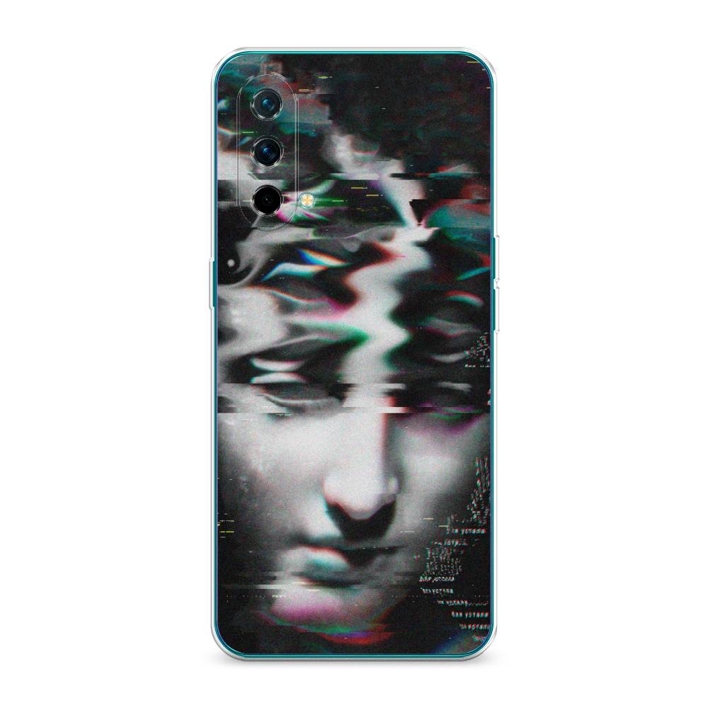 

Чехол Awog на OnePlus Nord CE / ВанПлас Nord CE "Glitch Art", Серый, 151850-9