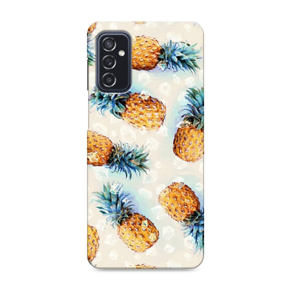 

Пластиковый чехол "Ананасы" на Samsung Galaxy M52, 2104320-2