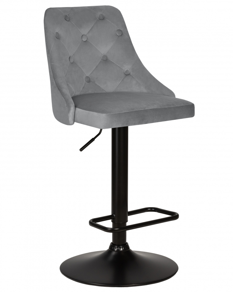 

Барный стул DOBRIN JOSEPH BLACK 1 шт серый, JOSEPH BLACK