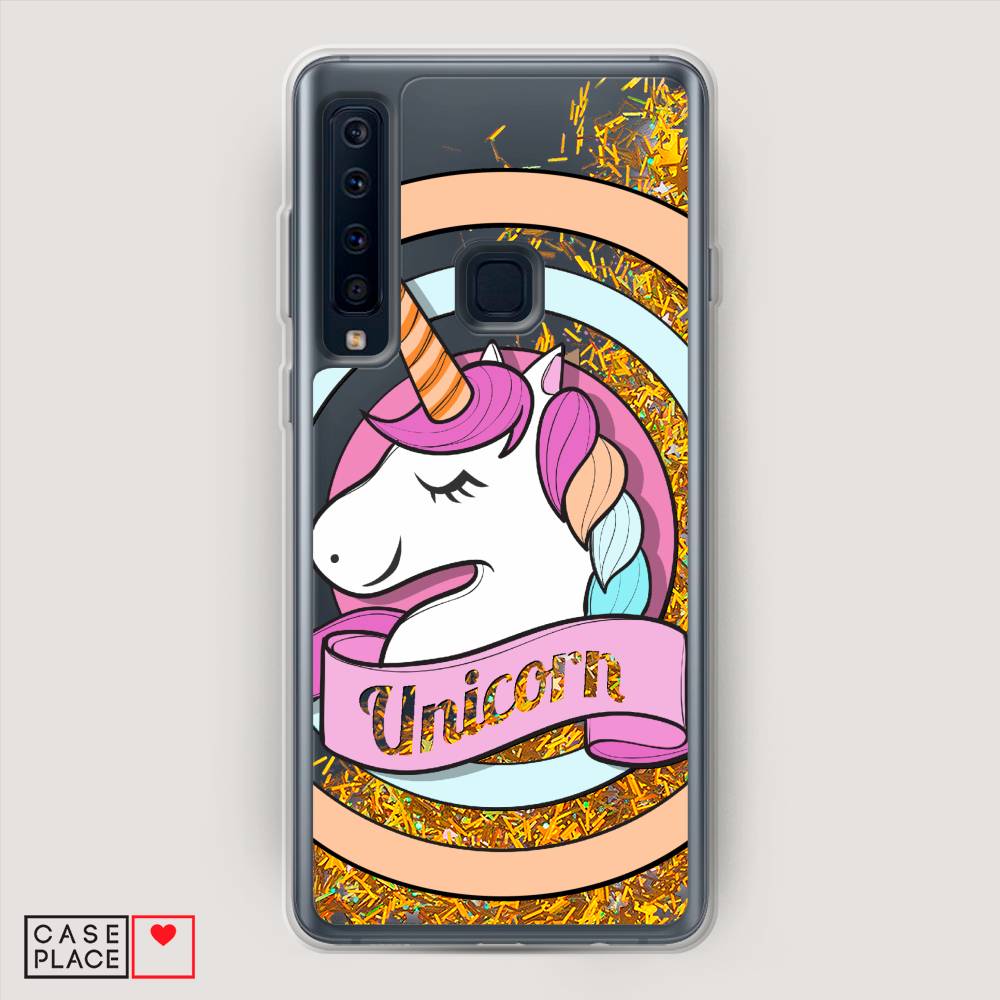 фото Чехол awog "unicorn зефирный" для samsung galaxy a9 2018