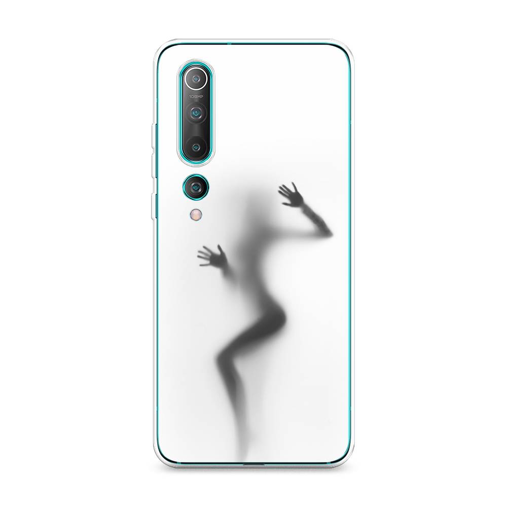 

Чехол Awog на Xiaomi Mi 10 "Девушка в душе", Разноцветный, 37550-7