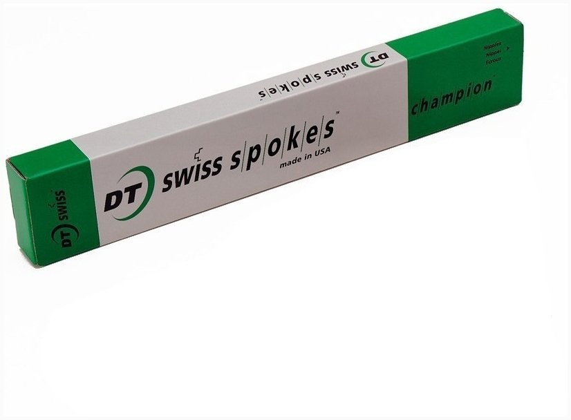 Спицы DT Swiss Champion 2.0 x 256 мм, нержавеющая cталь, 18 шт