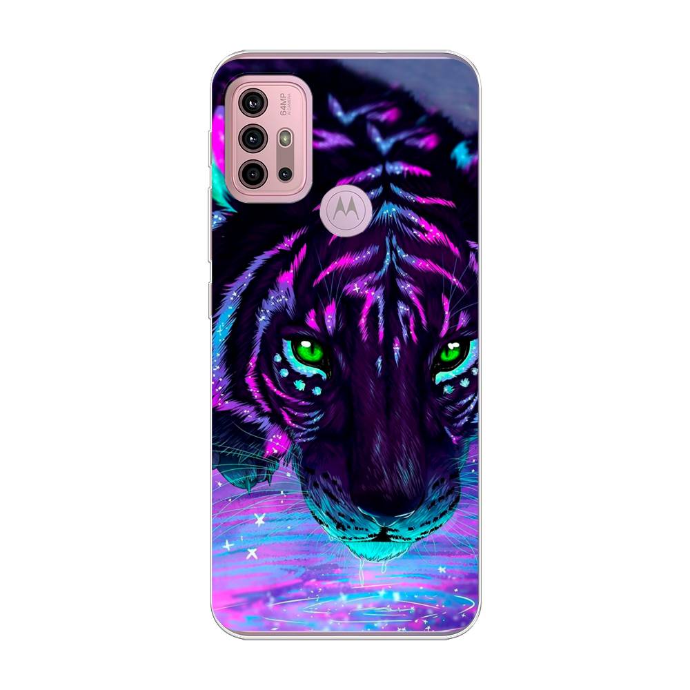 

Силиконовый чехол "Волшебный тигр" на Motorola Moto G30, 242350-1